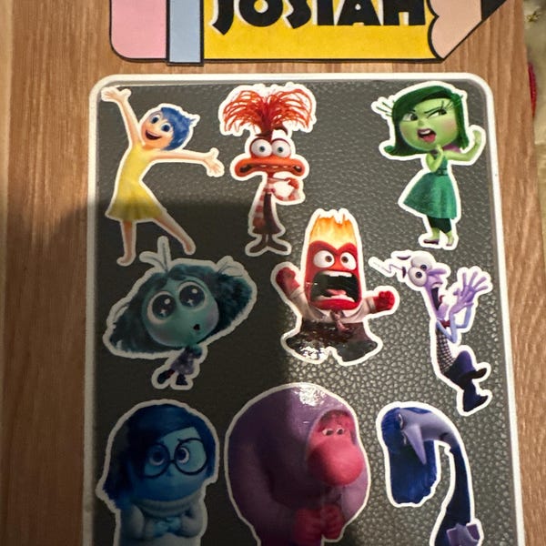 Inside Out Decals. 9 Pack of Stickers - Etsy