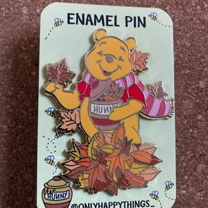 プーさんピンバッジ / くまのプーさん 秋 ハロウィン ディズニー