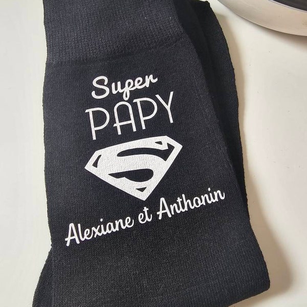 Super Papy Cadeau Papy Retro Fete Des Grands Peres Humour T-Shirt