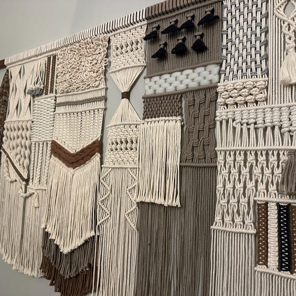 A closer look at Wall Tapestry With Texture