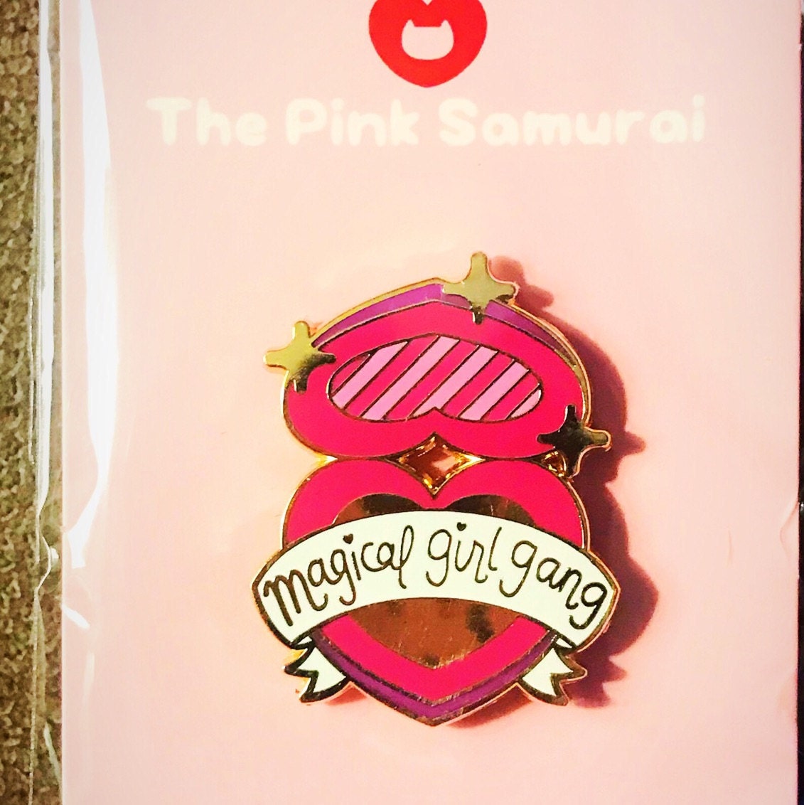 Magical Girl Gang Enamel Lapel Pin Etsy