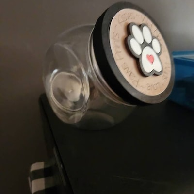 Candy Jar Cookie Jar Lid Interchangeable Frame SVG File Laser Cut File ...