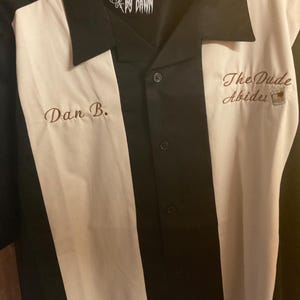 Chemise de bowling pour homme | Inspiré du film Big Lebowski | Cadeaux pour lui - France
