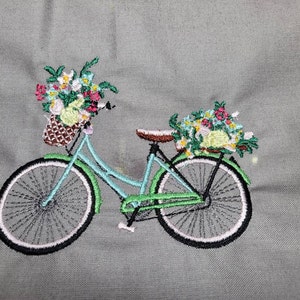 Bike Embroidery Designs Bicycle Embroidery Design Machine Embroidery ...