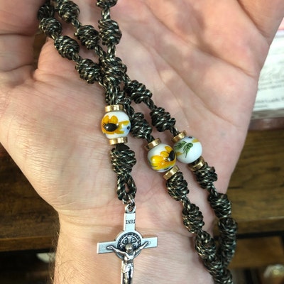 PREPARE Knotted Rosary Rope Rosary twine Rosary Cord Rosary First ...