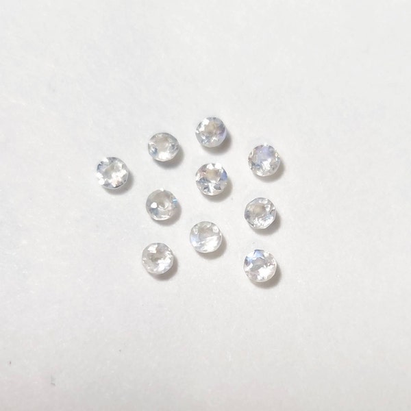 2 MM Natural Black Damond Round Gems-Black Damond Brllant | Etsy