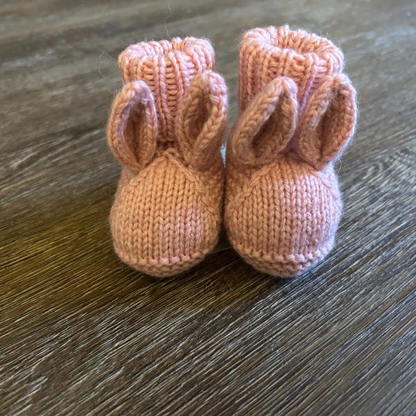 Knitting Pattern PDF Baby Booties, Knitting Pattern for Baby, Pdf Knit ...