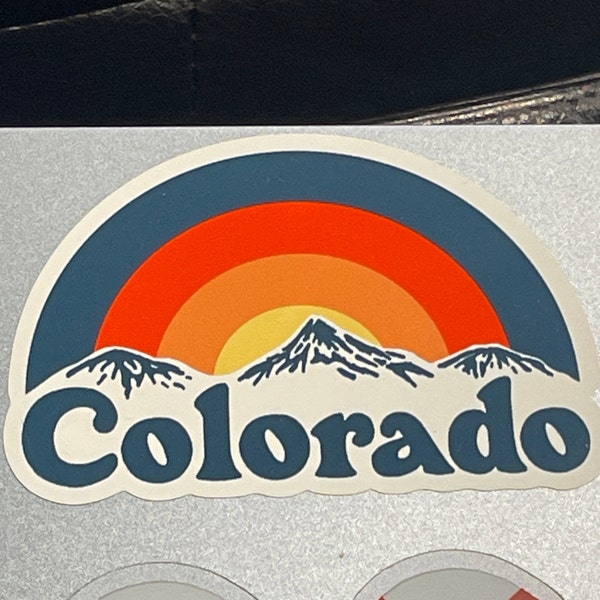 Colorado Sticker - Etsy