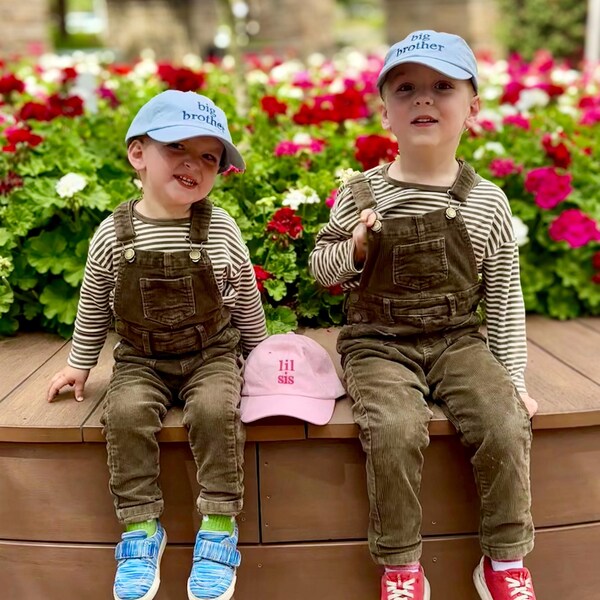 Big Brother Baseball Hat Age 2-7