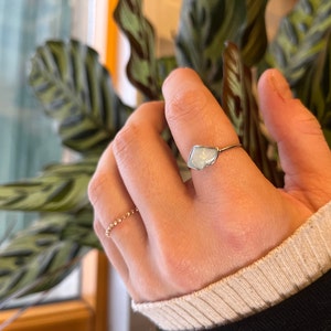 Customer photo from Tam, Raw Australian Opal Ring