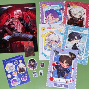 June No.40 〜46 7冊セット ZAYNE CHIBI Love and Deepspace Art Print Poster, Gift for Gamer - Etsy