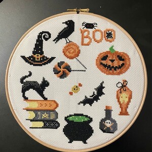 WOWDECOR Kit De Broderie Au Point De Croix Pour Adultes Et Enfants, Chats De Noël, Chiens Humoristiques 11CT Estampillés DIY DMC Needlework Facile Pour Débutants Licorne