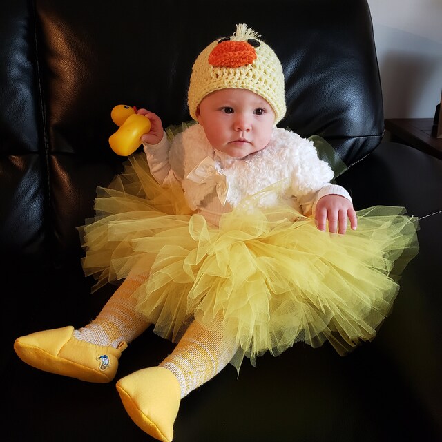 Yellow infant sale tutu
