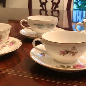 Mix and Match Vintage Tea Cup & Saucer — The Wedding Plate