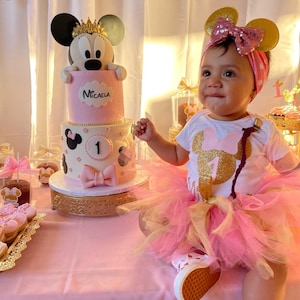 minnie mouse first birthday dresses Minnie mouse dress 1st birthday dress