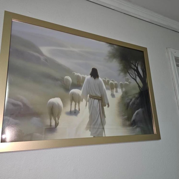 Targa Murale In Legno "Grace" Di Eric Enstrom | 33x25 Cm Con Scritta Biblica - 2