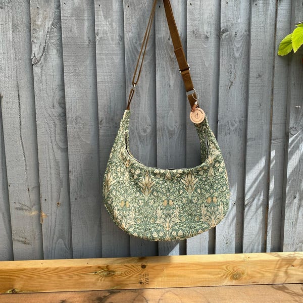 Oversized Crescent Crossbody Bags