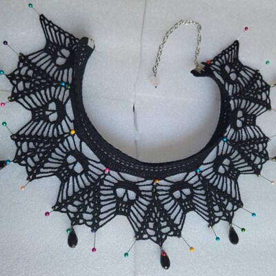 ADVANCED CROCHET PATTERN Gothic Crochet Spiderweb Top, Alternative ...