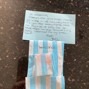 Becca added a photo of their purchase