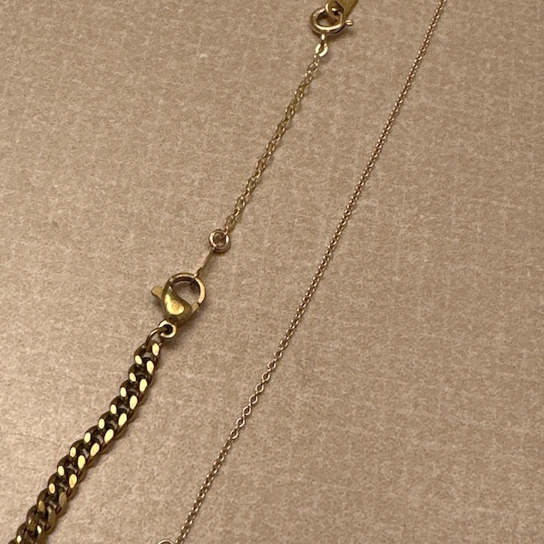 Simple chic chain necklace silver