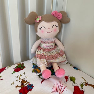 Personalized Dolls Rag Doll Custom Rag Doll Baby Shower - Etsy