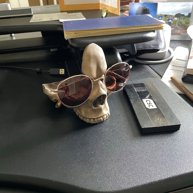 Skull Glasses Stand Holder, Sunglasses Stand, Desk Tidy, Gothic Decor,  Skeleton Eyeglasses Holder, Eyewear Stand 