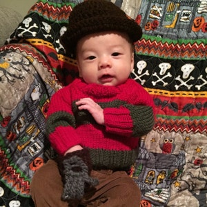infant freddy krueger costume