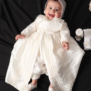 baby boy christening gown spanish style outfit