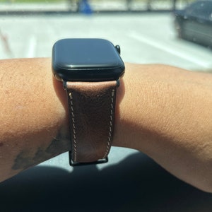 Custom Designer Watch Band For Apple Watch $59.99 Free shipping :  r/LeatherClassifieds