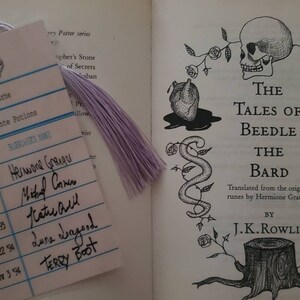 Library Card Bookmarks, Potion, Magic -  Australia