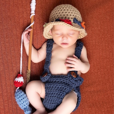 New Born Baby Winter Dress In Duck Design Crochet Stuff Blue Color main image 1