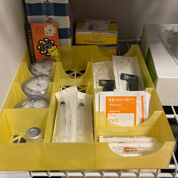 Tandem Tslim Autosoft 90 Infusion Set Drawer Organizer - Etsy