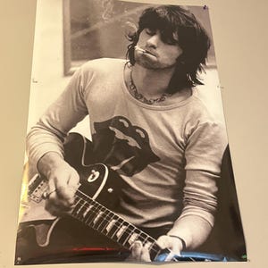 ローリング・ストーンズ：キース・リチャーズ 24 x 36 インチ ロール