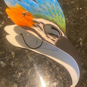 Máscara De Loro, Máscara Divertida, Máscara De Para Foto