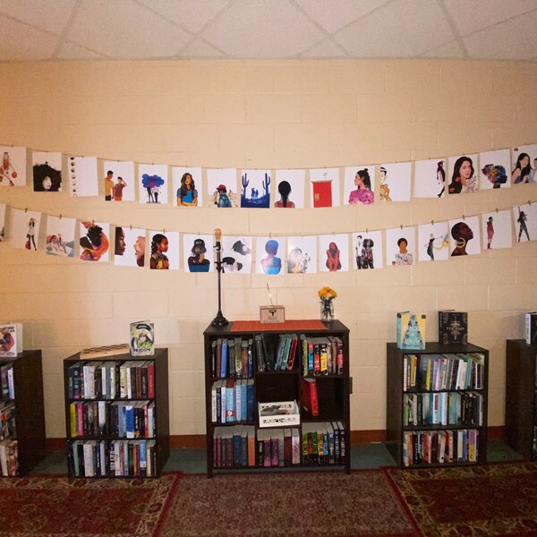 Latinx HIGH SCHOOL Book Characters Diverse - Gallery Wall, Classroom ...