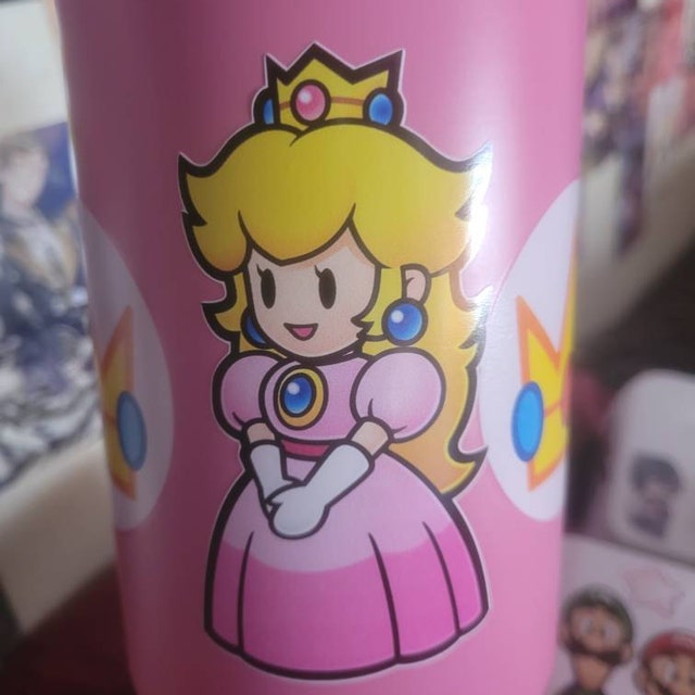 PRINCESS PEACH Vinyl Decal from Super Mario Bros. Choose a