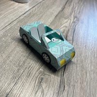Semi-trailer Truck. Paper Printable Toy. Paper Craft PDF Templates ...