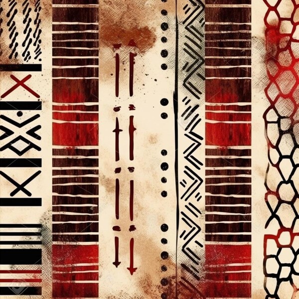 Mud Repeat Pattern 22 AFRICAN MUD CLOTH, African Mud Cloth Seamless Repeat Pattern ...