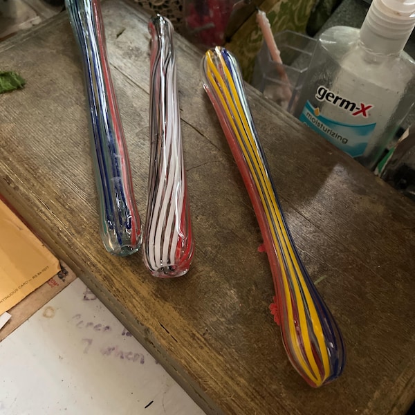 Lampadario In Vetro Rosso Con Decori In Oro - Foto 5