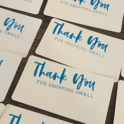 Thank You for Shopping Small Stamp Thank You so Much Thanks Rubber