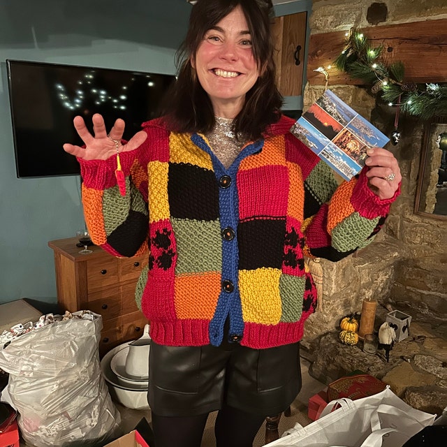 JW Anderson JWアンダーソン パッチワークカーディガン ハリー・スタイルズ カーディガン、JW アンダーソン