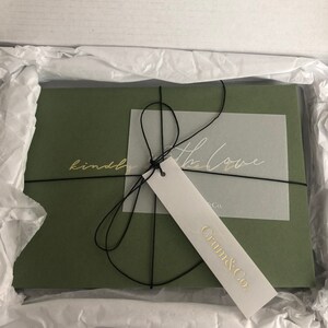 Comprador Etsy adicionaram uma foto da sua compra