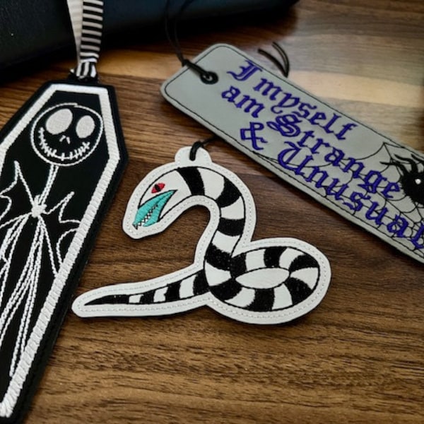 Jack Skellington Bookmark Nightmare Before Christmas Bookmark - Etsy