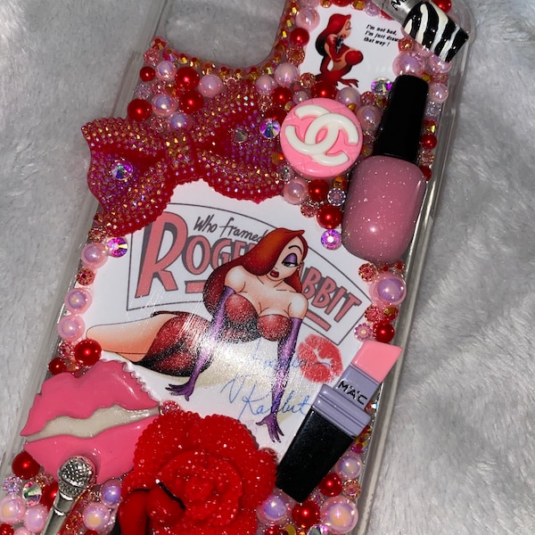 Who Framed Roger Rabbit Jessica Rabbit Cell Phone Case iPhone Phone ...