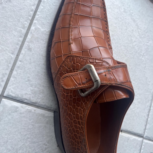 Lombardy Men's Crocodile Calfskin Loafers main image 0