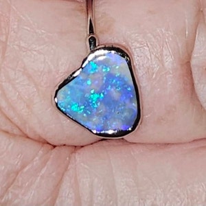 Customer photo from Kelly, Raw Australian Opal Ring