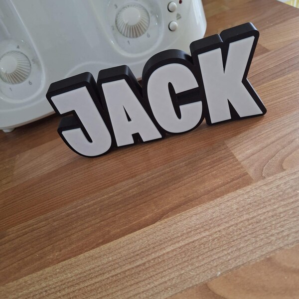 Personalised Brick Compatible Letters - Building Blocks Style Custom 3D ...