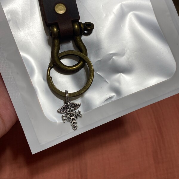 Gold Toned Art Palette Keychain Painter Gift Gift for Art Teacher