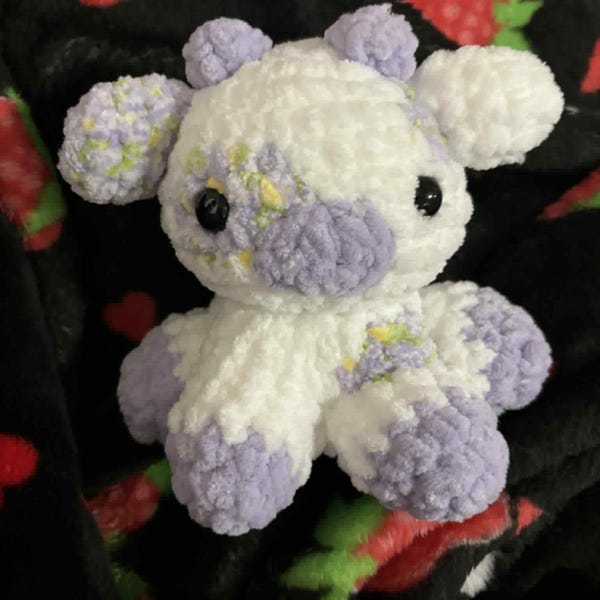 Sitting Cow Pattern Crochet Sitting Cow Pattern - Etsy