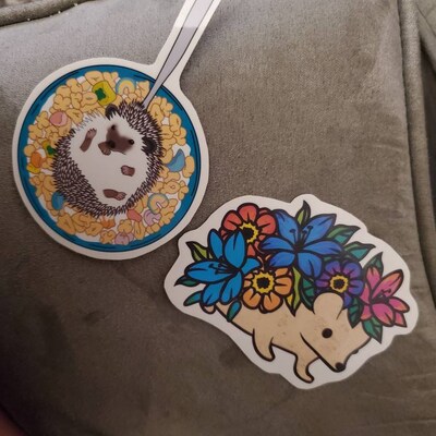 Sponge and Star STICKER - Etsy